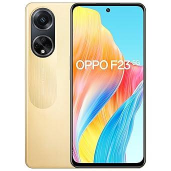 (Refurbished) Oppo F23 5G (Bold Gold, 8GB RAM, 256GB Storage) | 5000 mAh Battery with 67W SUPERVOOC Charger | 64MP Rear Triple AI Camera with Microlens | 6.72" FHD+ 120Hz Display | with Offers